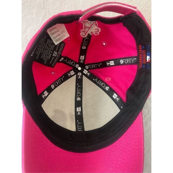 New Era A’s Oakland Baseball Adjustable Pink Hat - Picture 2 of 6